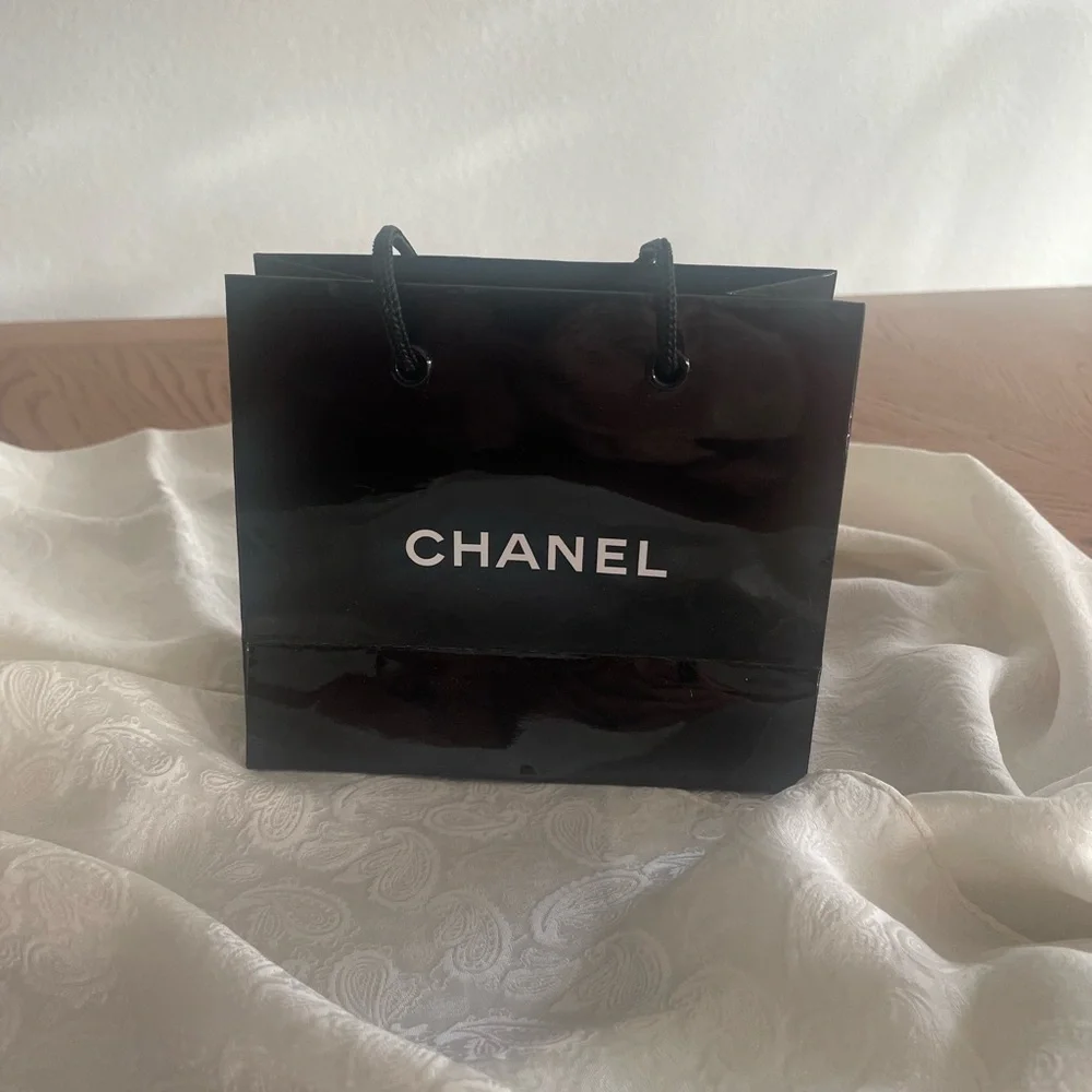 Chanel Small Black Gift Bag